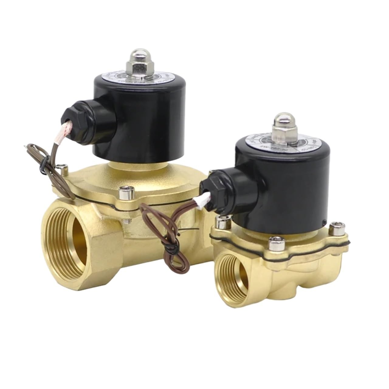 Électrovanne électrique 2W pour l'arrosage automatique du jardin et circuits d'eau