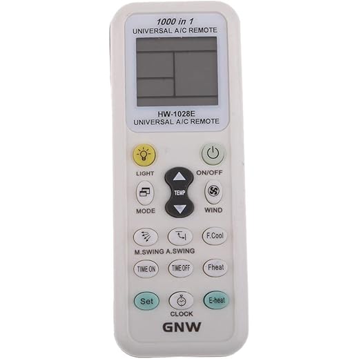 bnf HW 1028E Universial A/C LCD Remote Control for Air Cond