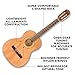 Fender FA-25N 3/4 Size Nylon String Acoustic Guitar, Beginner Guitar, with 2-Year Warranty, Perfect Beginner Guitar for Kids that is Easy on Fingers, Includes 3 Months of Free Lessons, Natural