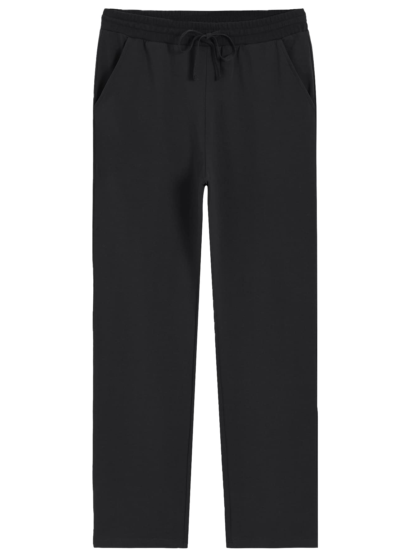 Weintee Men's 32" 34" Inseam Tall Cotton Sweatpants with Pockets