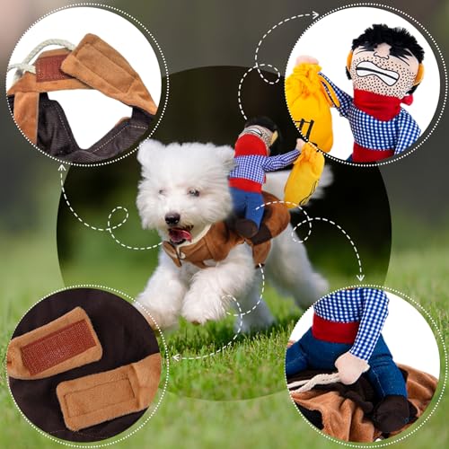 Halloween Kostüme für Hunde Killer Größe l, SilverChry Hundekostüm Chucky Puppe Cosplay für Halloween Haustier Cosplay Party (S, Ritter)
