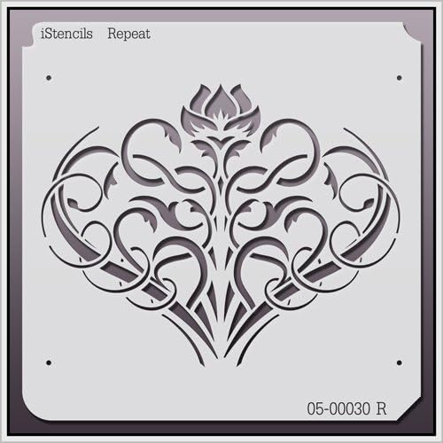 Repeat Wall Stencil 05-00030 R 24 X 24”