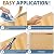 ZYJT Maple Edge Banding, 3/4 inch x 250ft roll of Veneer Wood Edge Banding Preglued Flexible, Tape Banding for Cabinet Plywood