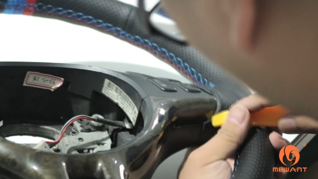 Housse De Volant Cuir MEWANT Pour BMW Série 3 E46 / X5 E53 - Cousue Main