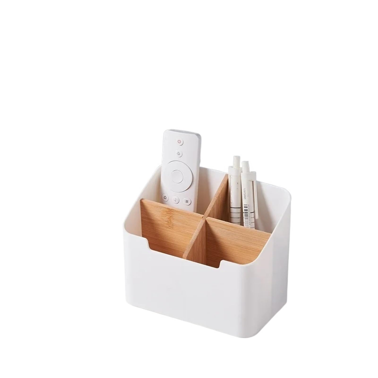 WUYXTO Remote Control Organizer TV Holder For Table Multipurpose Desktop Storage Box Bedroom Living Room For Desktop