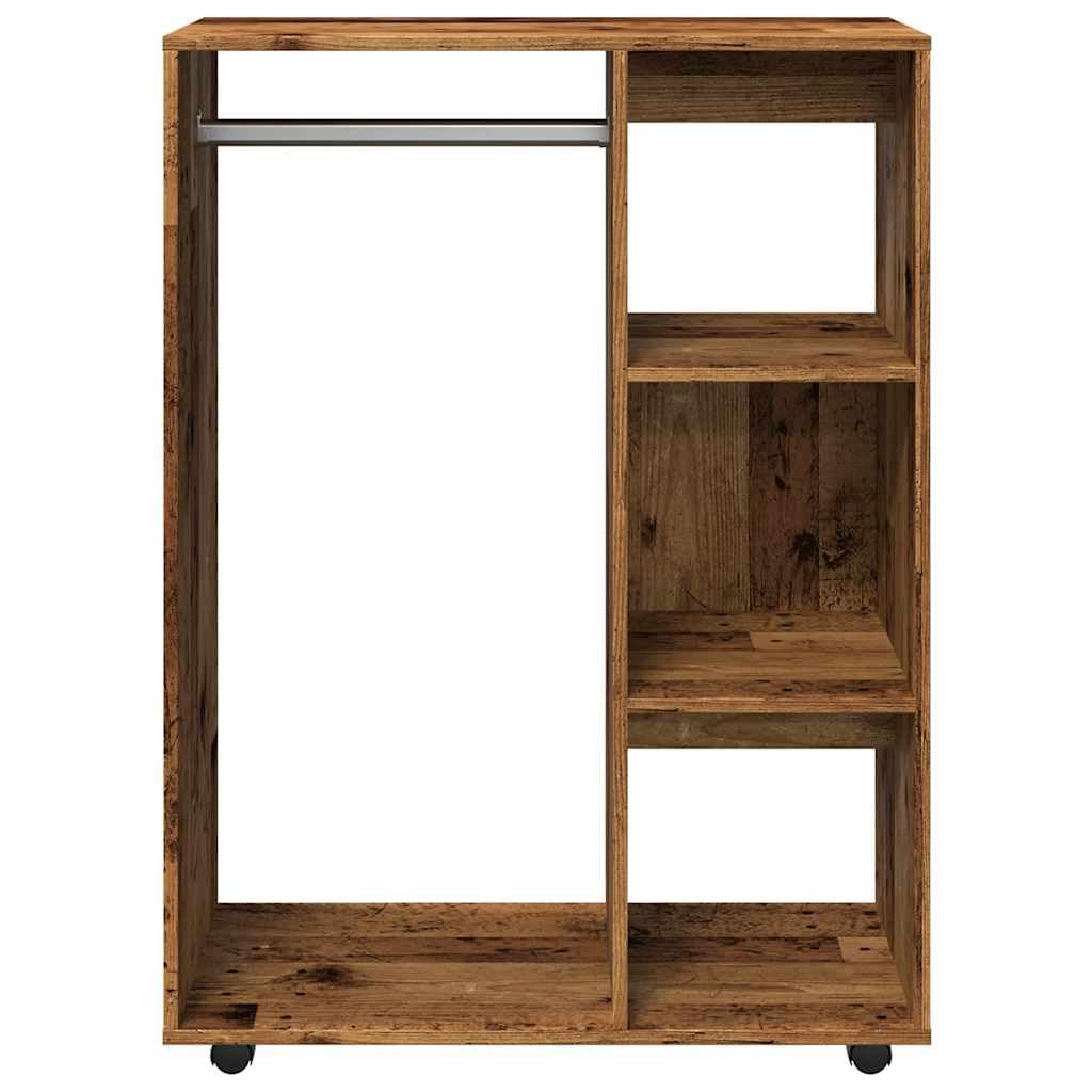 vidaXL Szafka, stare drewno, 80x40x110 cm, materiał drewnopochodny