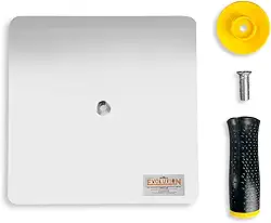 Apoiador de Massa Corrida Evolution de Alumínio Lamina Quadrada Para Gesso Revestimentos 1501-30x30cm