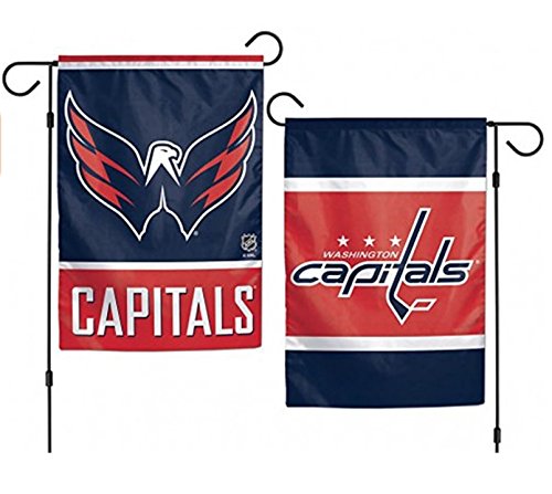 WinCraft NHL Washington Capitals 2-Sided Garden Flag, 12 x 18-inches