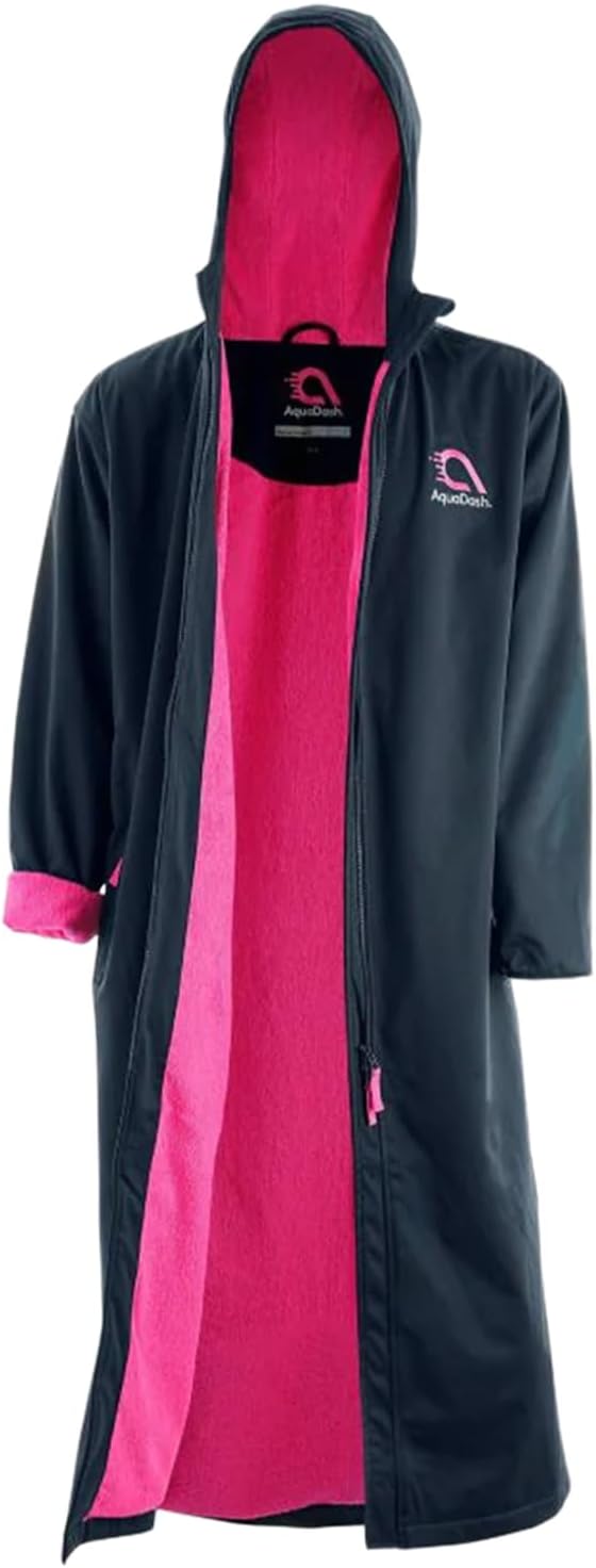 AquaDash Swim Parka, Unisex Adults, Extra Long, Natural Cotton, Formerly Great Aussie Swim Parkas