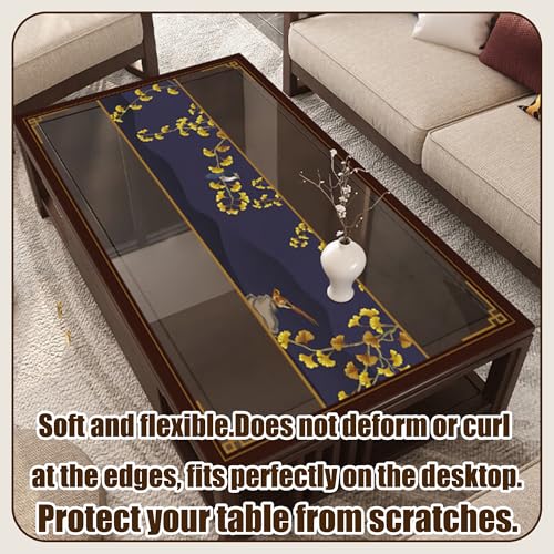 Nappe en PVC imperméable lavable avec protection de table mat 150x185 cm
