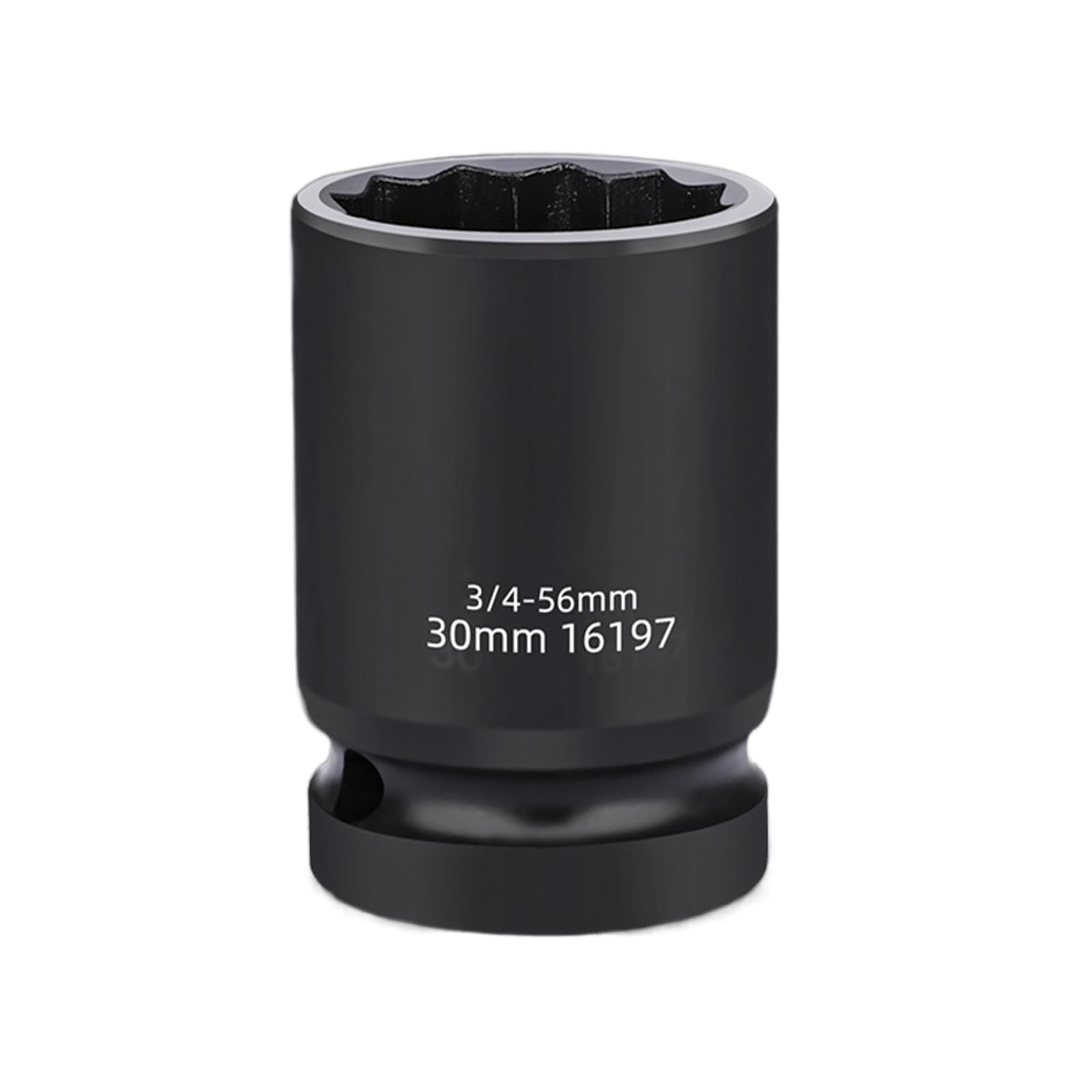 Strength 3 / 4Inch Drives Socket 12 Point Impacts Socket for Automotive and Machinery Maintenance Easy Removal Tool Automotive