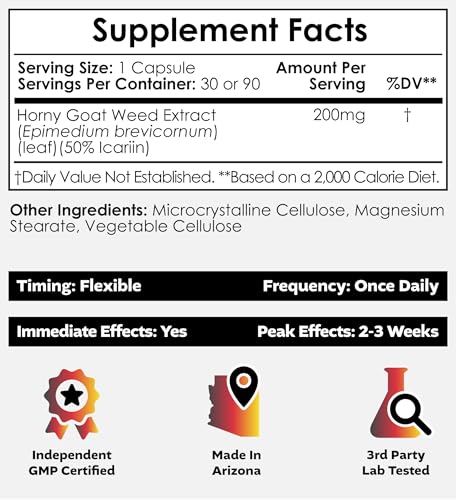 Nootropics Depot Horny Goat Weed Capsules