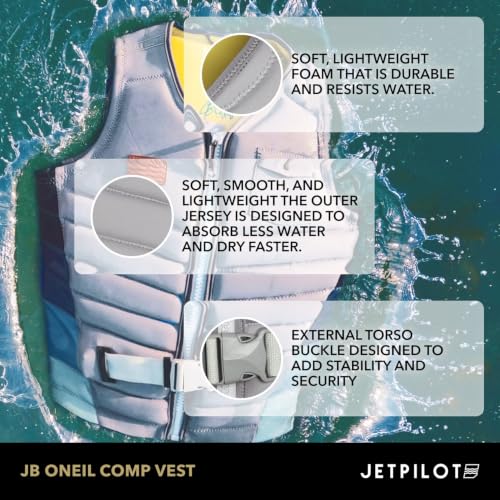 Jetpilot JB Oneill Neporene Comp Vest-Grey-Medium by Jetpilot - Image 2