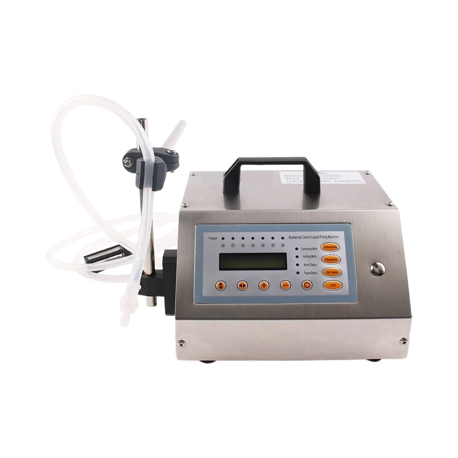 Digitale Steuerpumpe Flüssigkeitsfüllmaschine LCD-Display Mini Elektrischer Füller For Öl, Parfüm, Wasser, Softdrinks, Milchflaschen Präzise Effizient