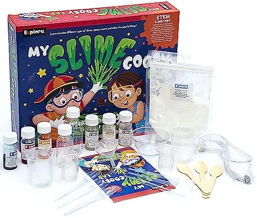 EksploeStem Learner My Slime Gooey Lab Learning and Educational DIY Activity Toy Kit