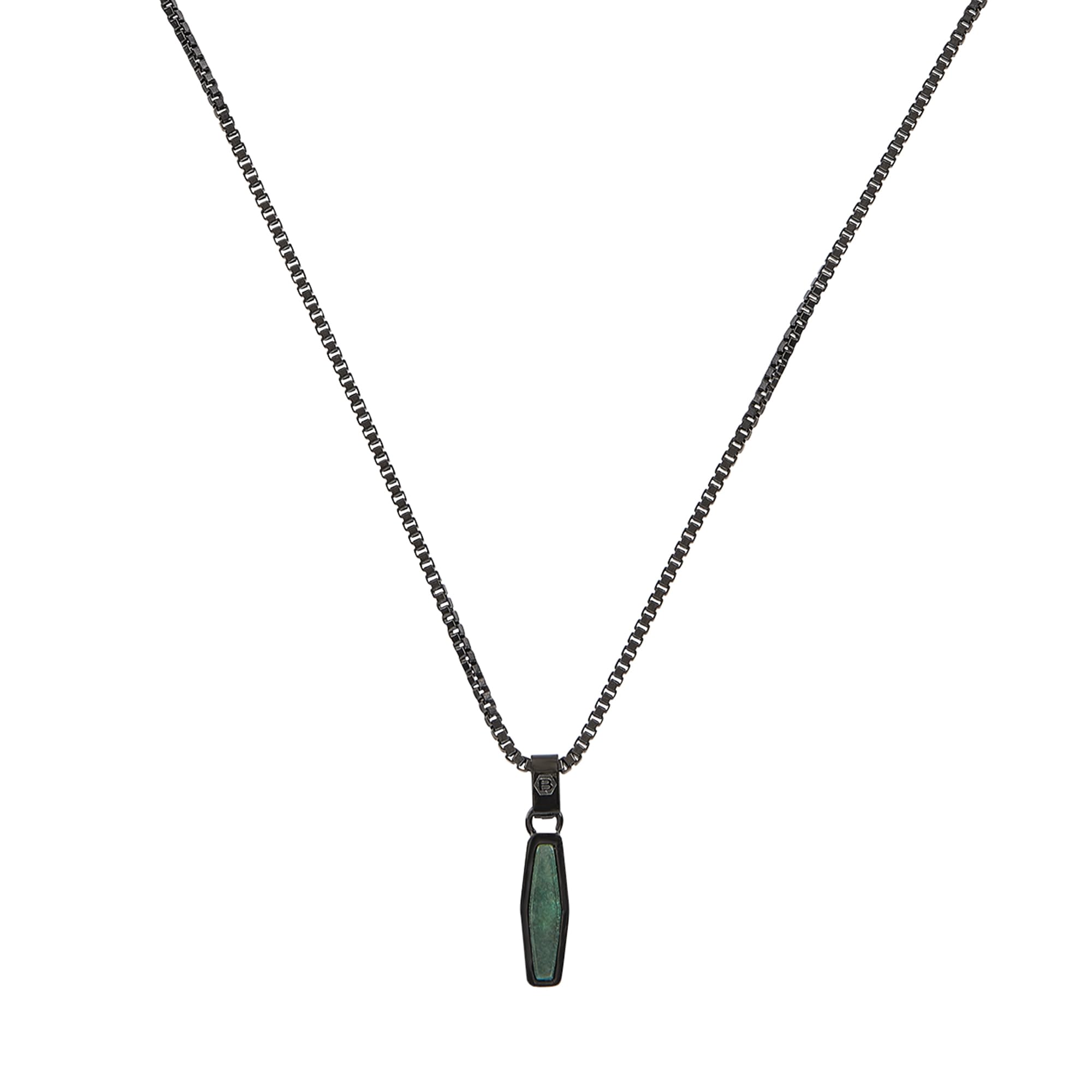 Image secondaire de Collier Urbancore en Acier Inoxydable Noir pour Homme - Breil