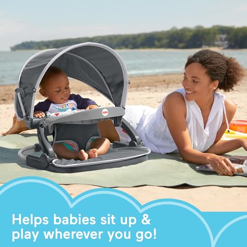 Fisher-Price GKH30 Travel Baby Chair On-The-Go Sit-Me-Up Floor Seat thumb #1