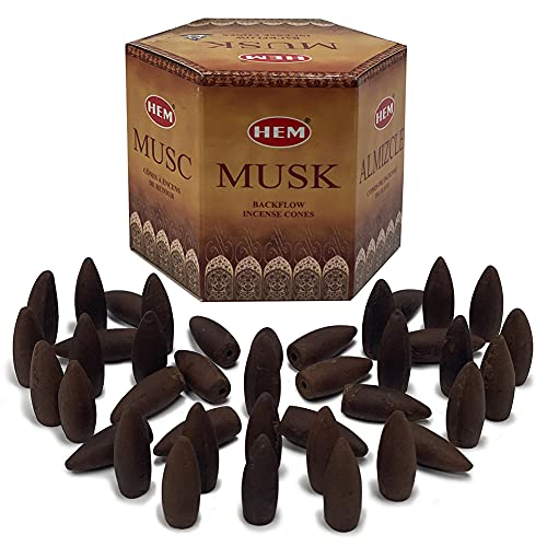 Trumiri Musk Backflow Incense Cones For Waterfall And Mat Bundle Inciensos Aromaticos|Incienso|Inciense|Insienso #TOP2