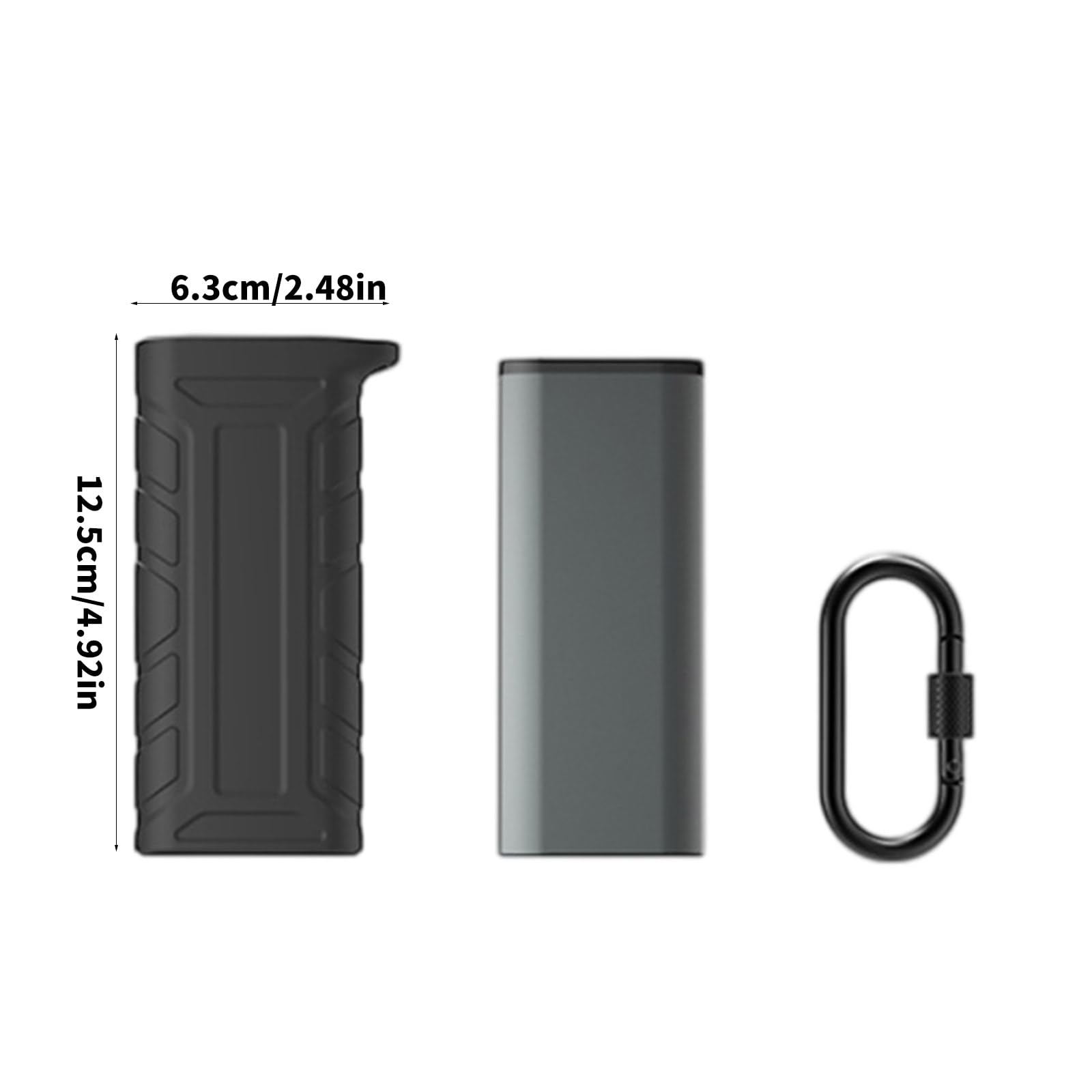 Funda protectora de tarjeta de memoria con USB 3.1 tipo C de lectura rápida para usuarios de cuadricópteros y cámaras de acción