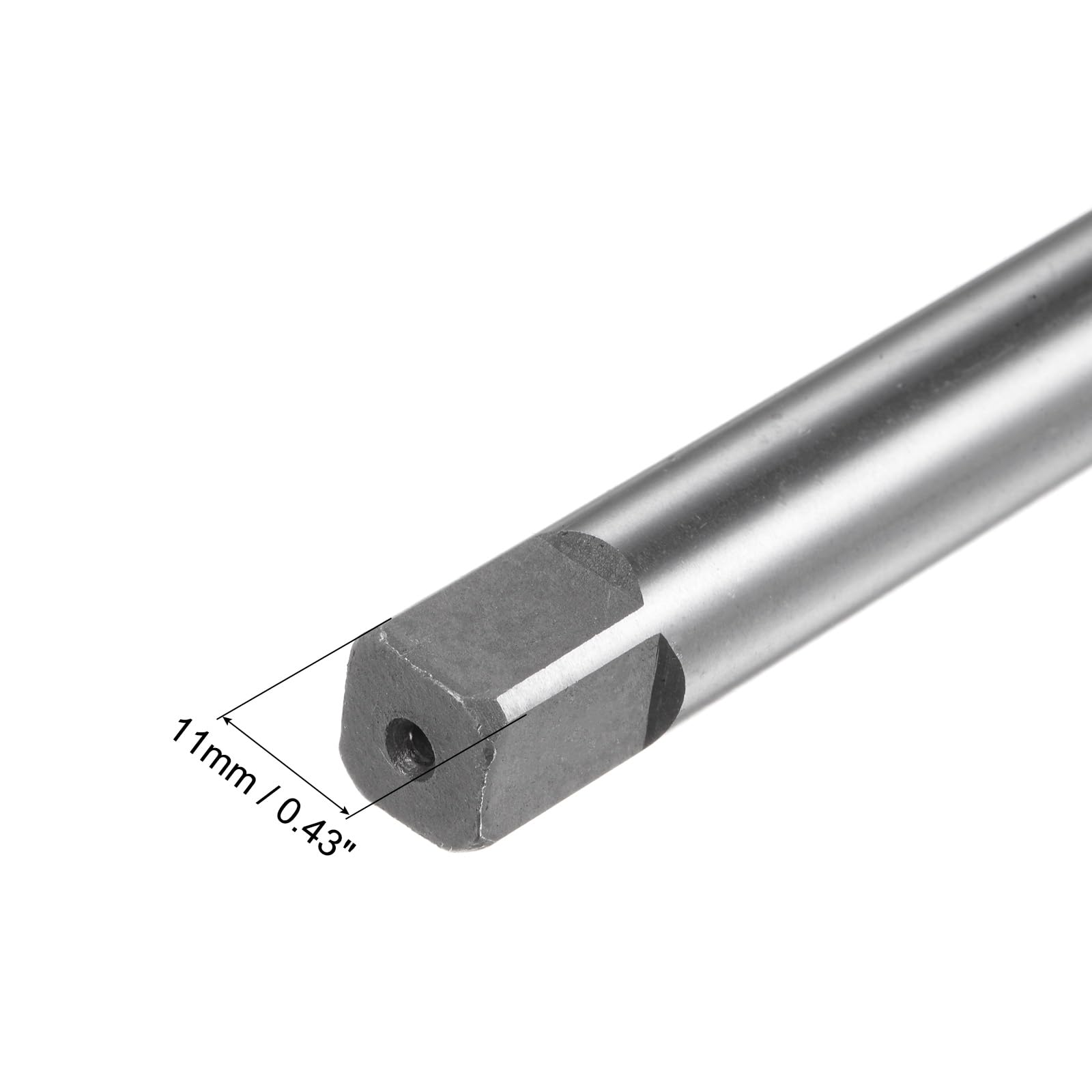 QUARKZMAN Metrisches Gewindebohrer M18 x 1.5 H2 200mm Extra langer gerader Flöten-Gewindeschneidemaschine Gewindebohrer Gewindeschneidwerkzeug