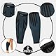 2 Stück Kompression Wadenbandage für Herren & Damen - Wadenstrümpfe für Muskelfaserriss, Läufer, Schienbeinkantensyndrom & Krämpfe - Kompressionsstrümpfe Sport - Atmungsaktiv & Rutschfest