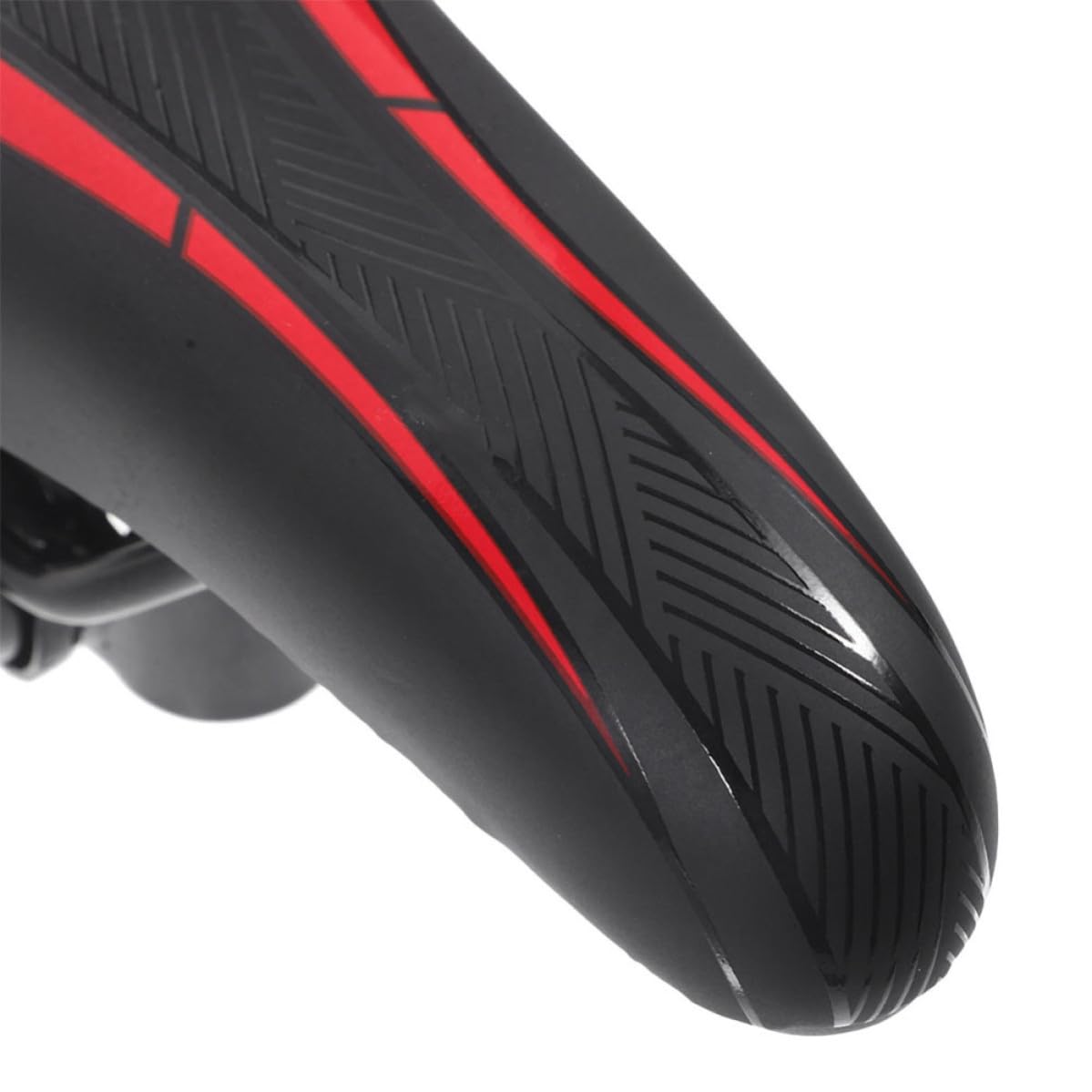 ULTECHNOVO 2 Piezas Sillín de Bicicleta Negro de PU y PP, Cómodo y Ligero