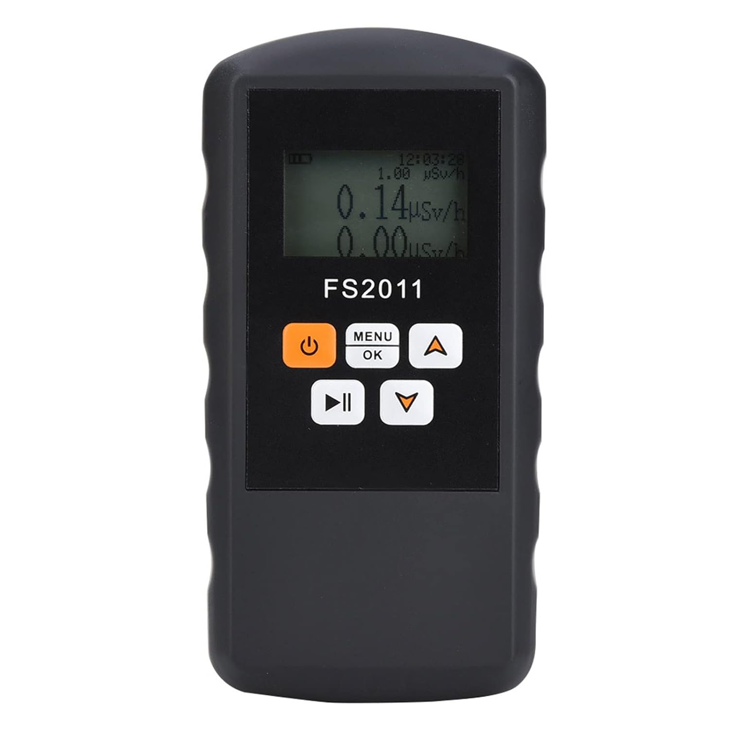 Sorandy Beta, Gamma, x Radiation Survey Meter Gamma Nuclear Radiation Detector with Dosimeter, for Home, Factory Environment, with LCD Display