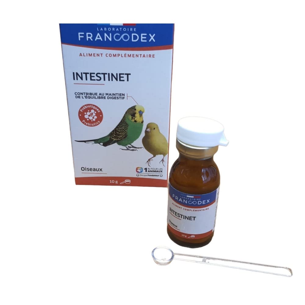 Francodex - Intestinet maintient l'équilibre digestif 10 g pour Oiseaux
