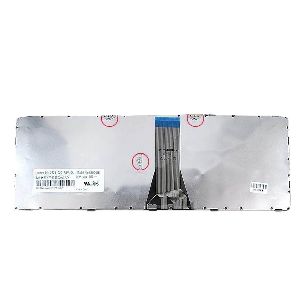 Clavier AZERTY Français Neuf Pour Lenovo Ideapad Essential B50-70 - Clavier Complet Noir D'origine