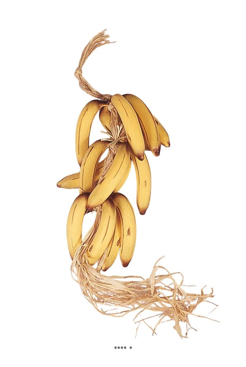 Regime Di 15 banane artificiali in plastica soffiato L 60 cm