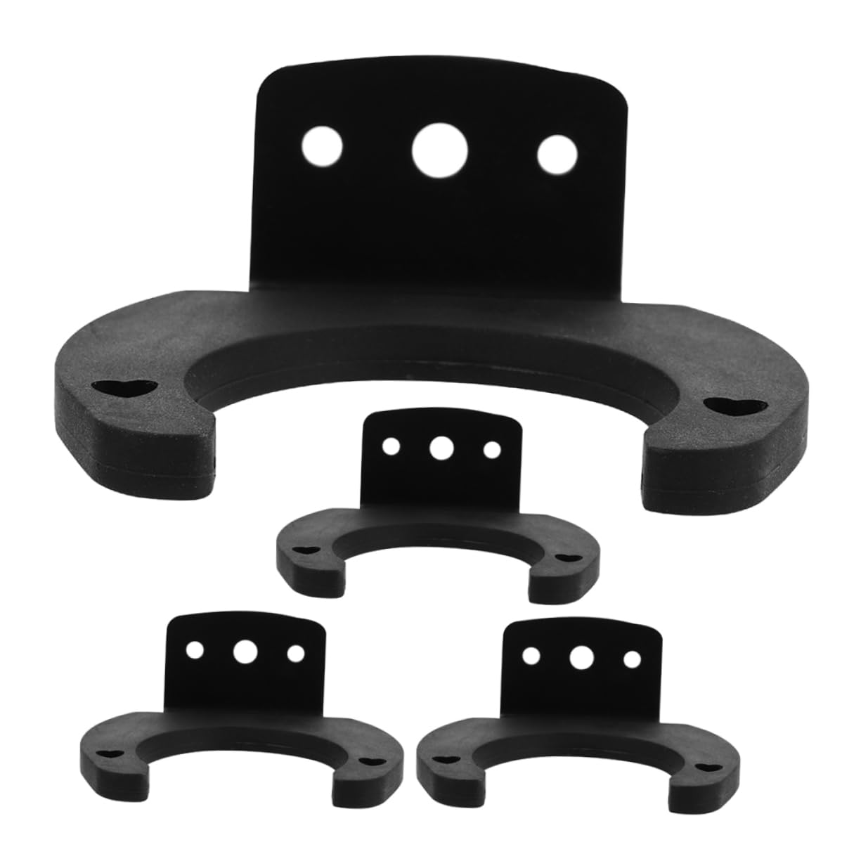 Holibanna Adjustable Angle Wall Mount Microphone Clip Robust Holder for Home Studio