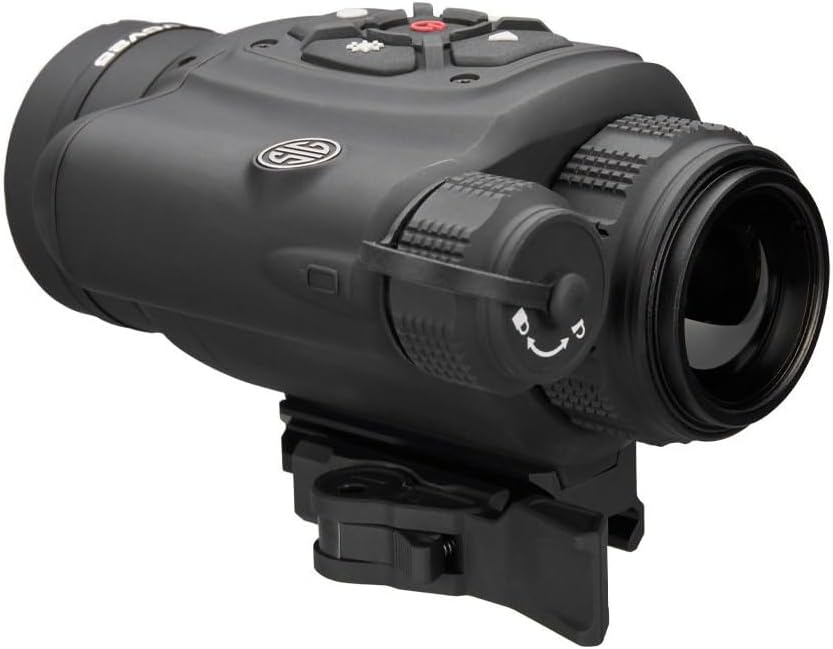 SIG SAUER Echo CV25 Compact 5" Waterproof Thermal Clip-On Device | BDX 2.0 and a Quick Disconnect Mount | Parallax-Free Eyepiece (SOEC22100)