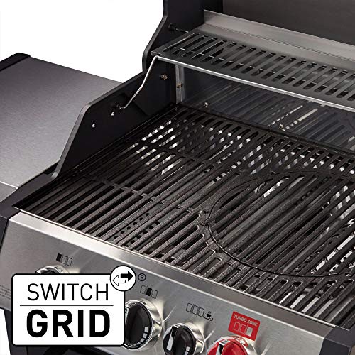 Enders Gasgrill MONROE PRO BLACK 3K TURBO - Grill Set inkl. Fleischthermometer - BBQ Gasgrill 3 Brenner Edelstahl - Seitenkocher, Turbo Zone für scharfes Anbraten, optimale... – Bild 7
