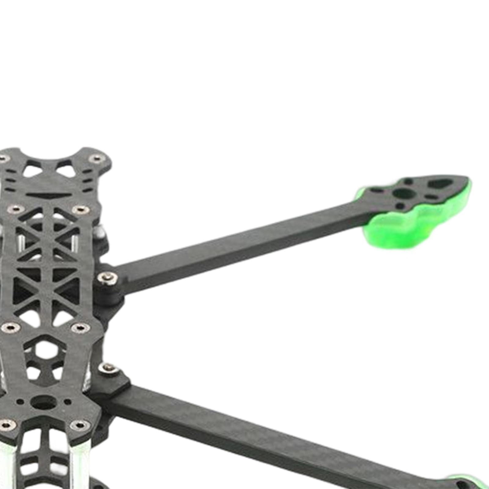 Baoblaze Armazón de Cuadricóptero de Brazo, Armazón Cuádruple, Desmontaje de Fibra de Carbono para Armazón de de Juguete Volador FPV, para Piezas de, Verde
