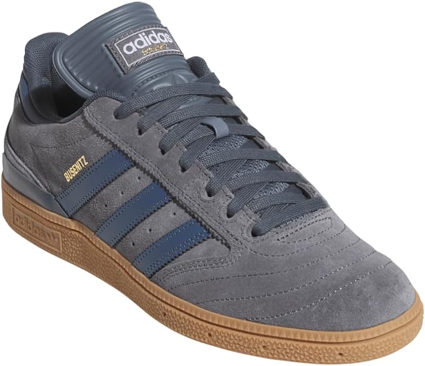 adidas Mens Busenitz Pro Skate Skate Sneakers Shoes - Grey - Image 2