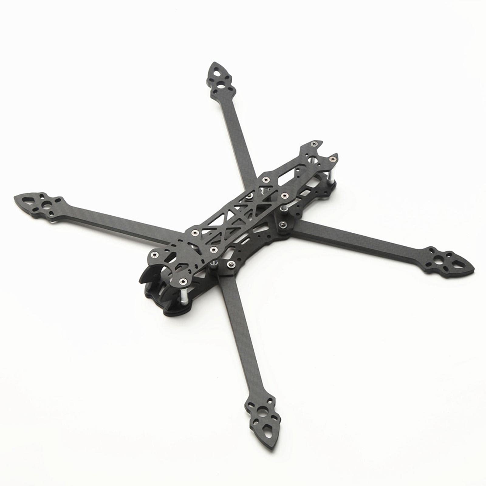 Baoblaze Armazón de Cuadricóptero de Brazo, Armazón Cuádruple, Desmontaje de Fibra de Carbono para Armazón de de Juguete Volador FPV, para Piezas de, Verde