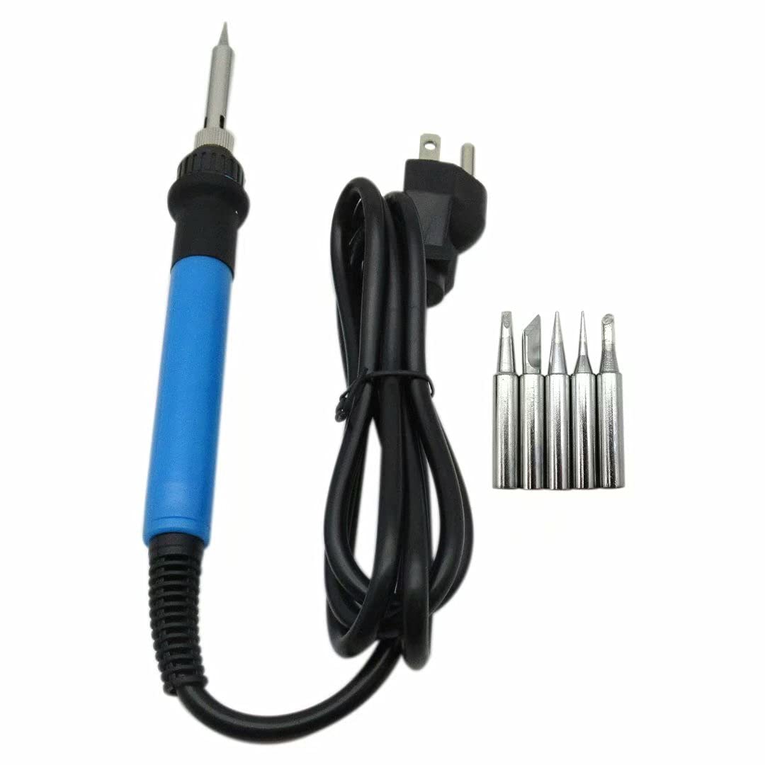 USonline911 Premium Quality 80W Soldering Iron Electric Soldering Iron Kit Adjustable Temperature 180?-480?