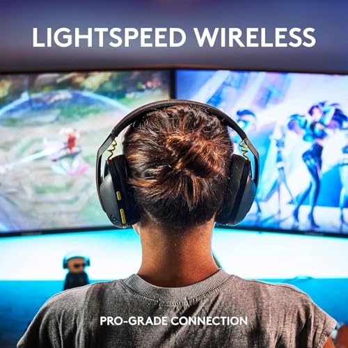 Image of Logitech G435 Lightspeed and Bluetooth Wireless Gaming Headset - Lightweight- Black (Renewed)