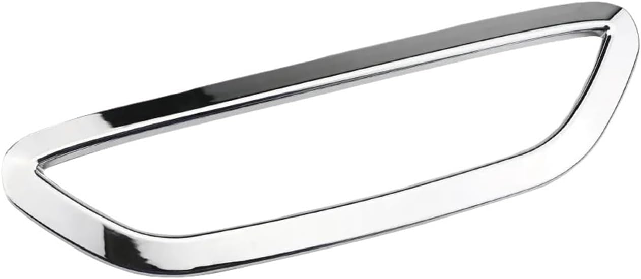 Car Rear Trunk Bumper Tail Stop Brake Light Lamp Frame Cover Compatible With Toyota C-HR CHR 2016-2021 ABS Chrome Sticker Accessories