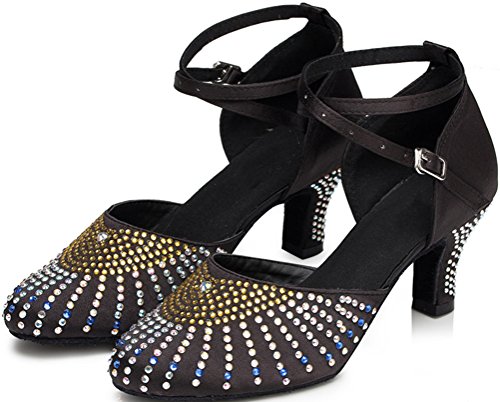 Chaussures de danse moderne avec talon personnalisé haut de gamme