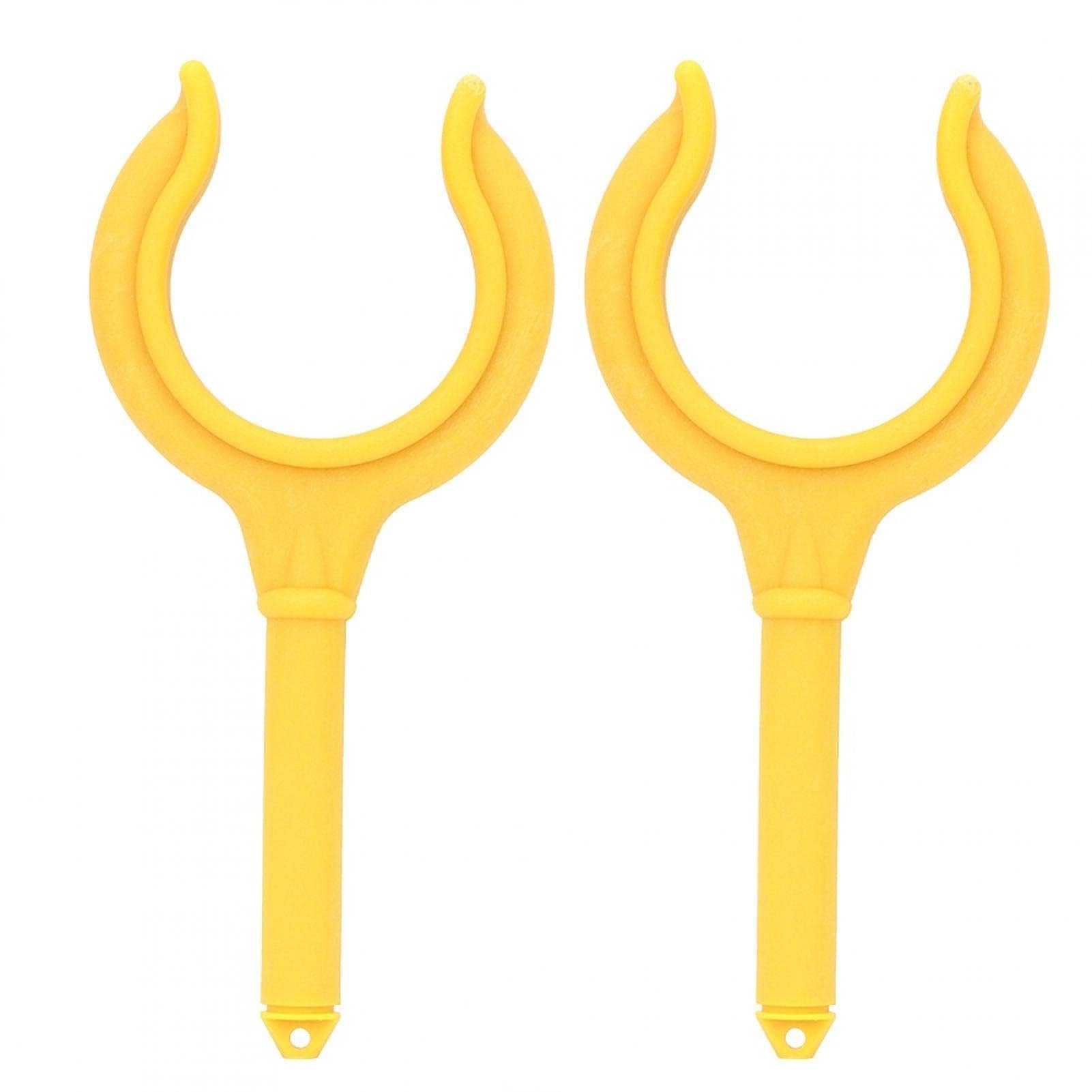 Agatige Blocco per Remo 2 Pezzi Remi per Barche a Remi per Barche a Remi per Barche a Remi per Barche a Remi Accessori per Montaggio Laterale(Giallo)