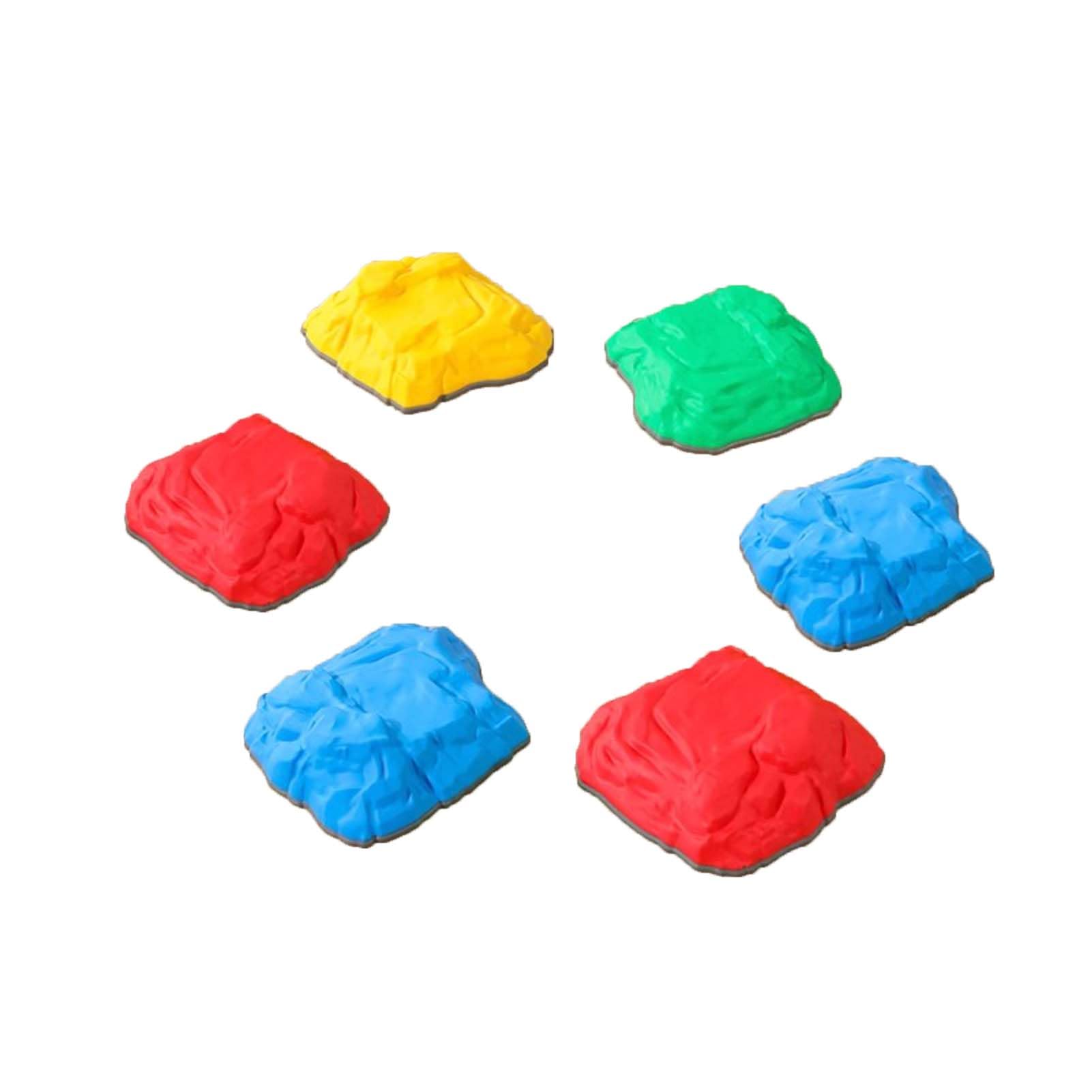 Bambini Sense Sistema Simulazione Pietra Fiume, Indoor ed Outdoor Balance Treading Stone Puntelli, Colore