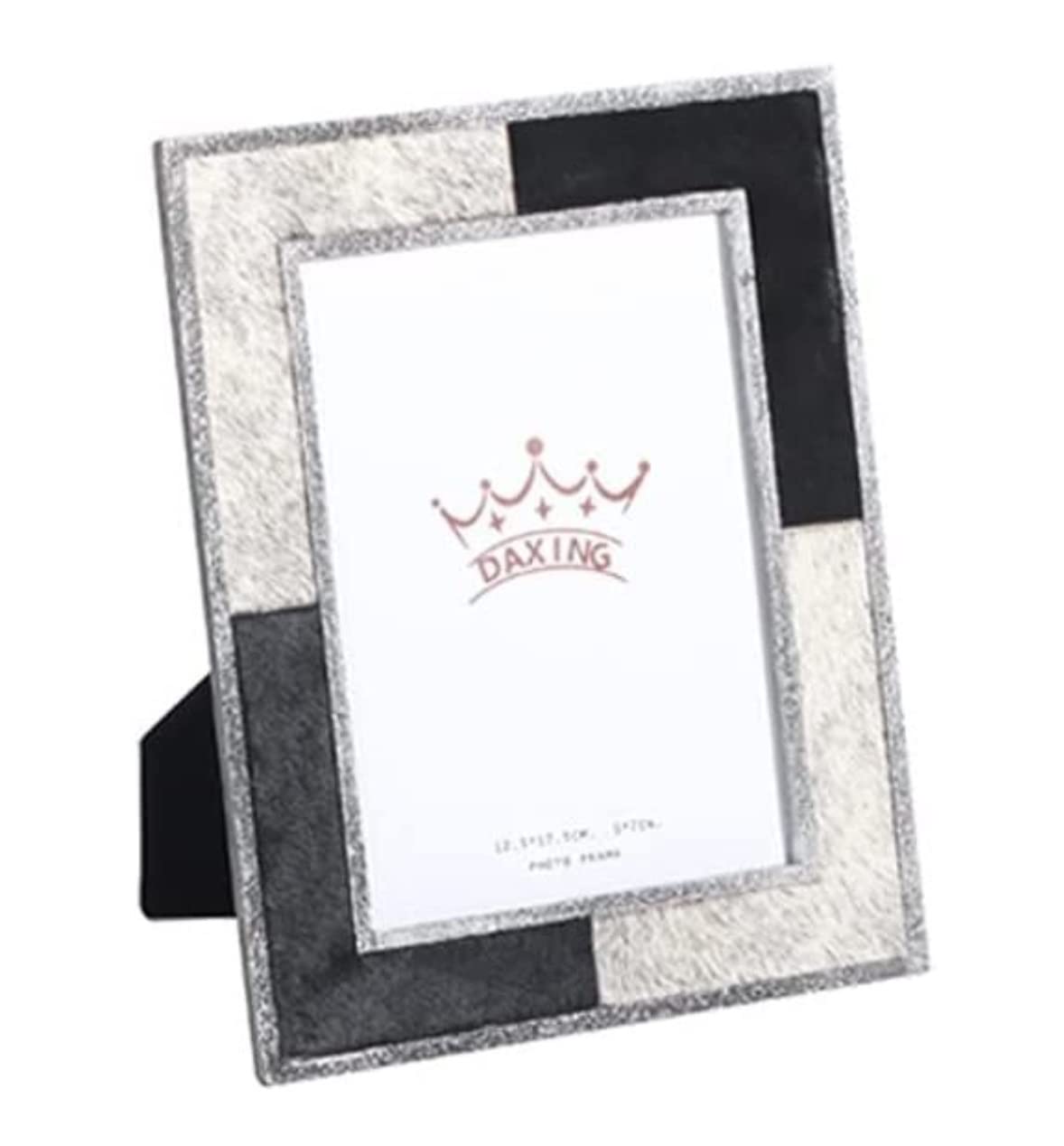 a4 frame, Metal Photo Frame Simple Modern Creative Picture Bedroom Living Room Desktop Decoration(B,7-inch)