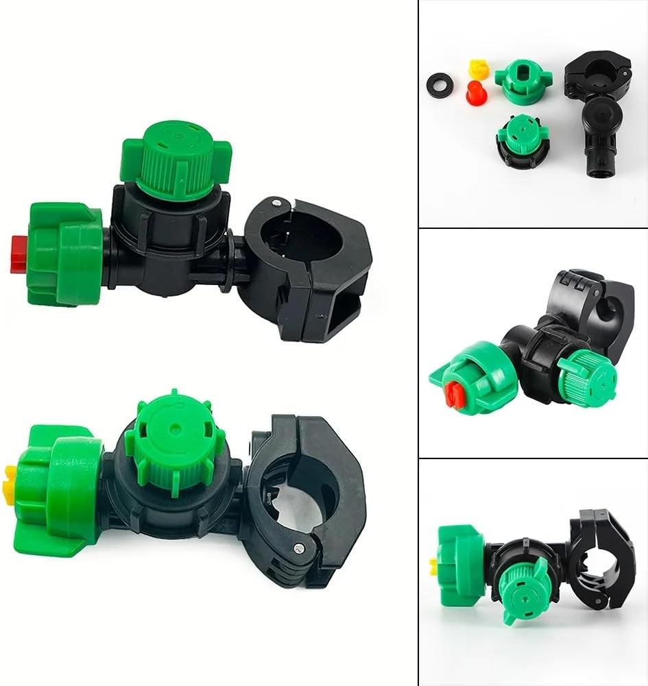 1Pc Agricultural Spraying Nozzle Anti-drip Spray Nozzle Tractors Sprayer Nozzle Garden Watering Tube Anti Drip Pipe Clamp(B)
