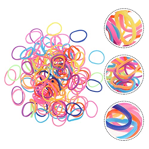 iplusmile 500Pcs Rubber Bands for Dogs and Cats Hair Ties and Bow Accessories for Pet Grooming and Decoration Cat Dog Hair Ties Pet Headress for Decoration Pet Supply - Image 4
