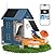 Smart Bird Feeder with Camera Outdoor Birdhouse:AI Identifies 11000+ Species, Features 2K HD Quality and Arrived Alerts Function,Powered by 3 Solar Panels,Gifts for Mom Dad Bird Lovers