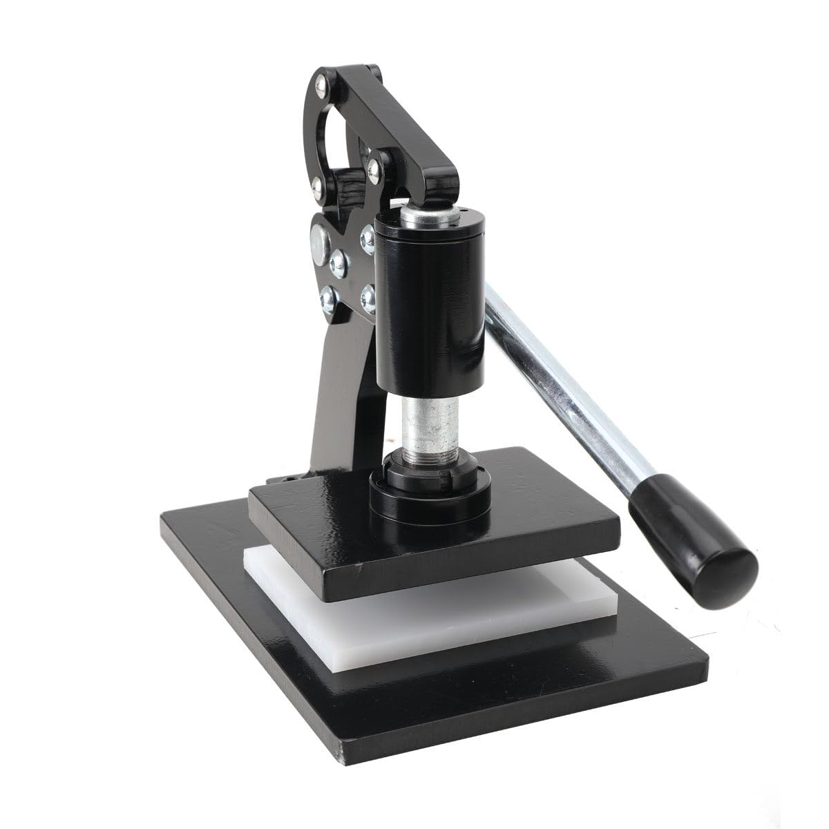 YILIKISS Hand Leather Craft Cutting Machine, Fabric Paper PVC Sheet Plate Die Cutter, Max. 18mm/ 0.7in Pressure Stroke Manual Leather Embossing Machine for Various of Materials