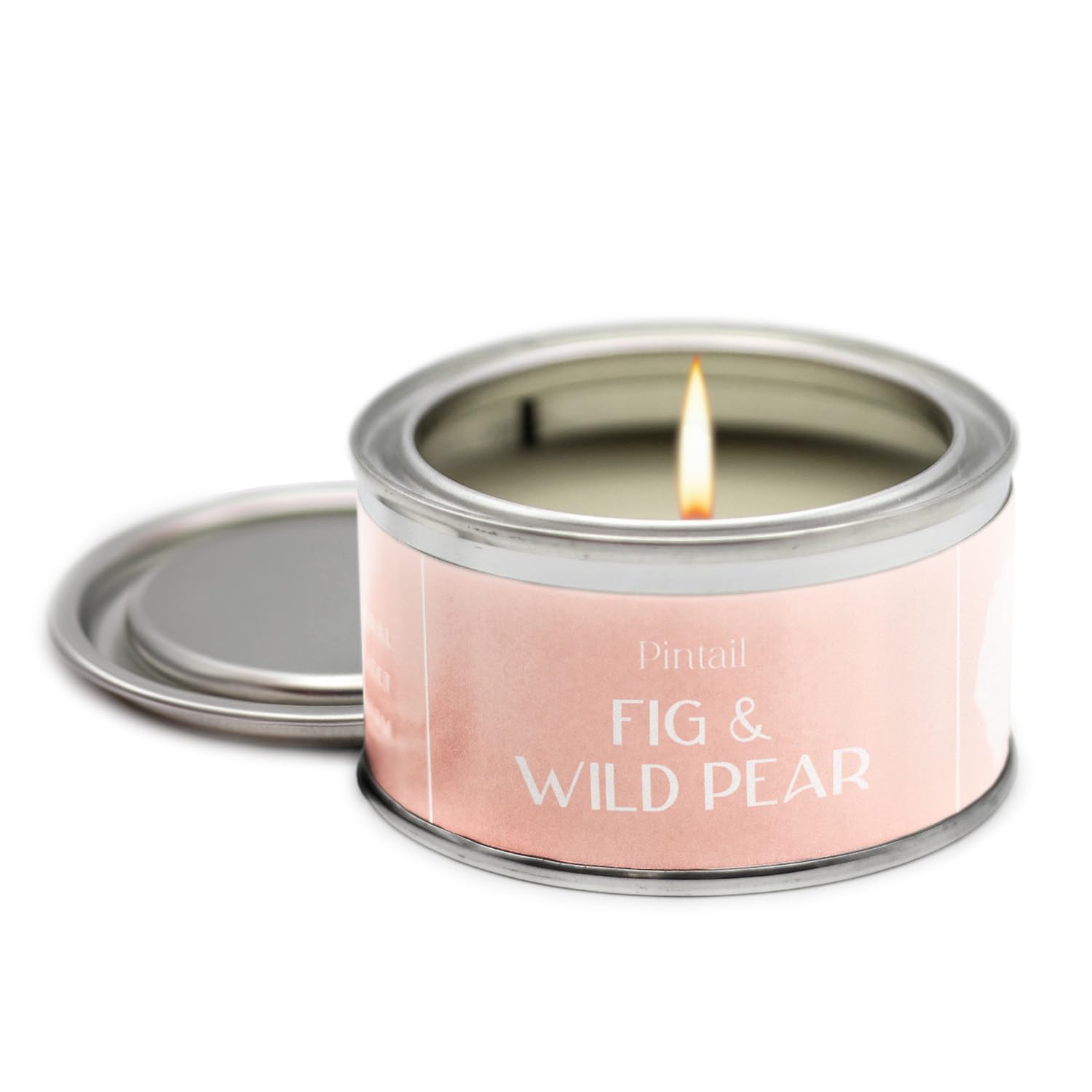 Pintail Candles Paint Pot Candle (Fig & Wild Pear Home Fragrance) Scented Candles Long Burning (14 Hour Burn Time), Hand-Poured Scented Candles Gifts for Women - Genuine Pintail Candle Gift