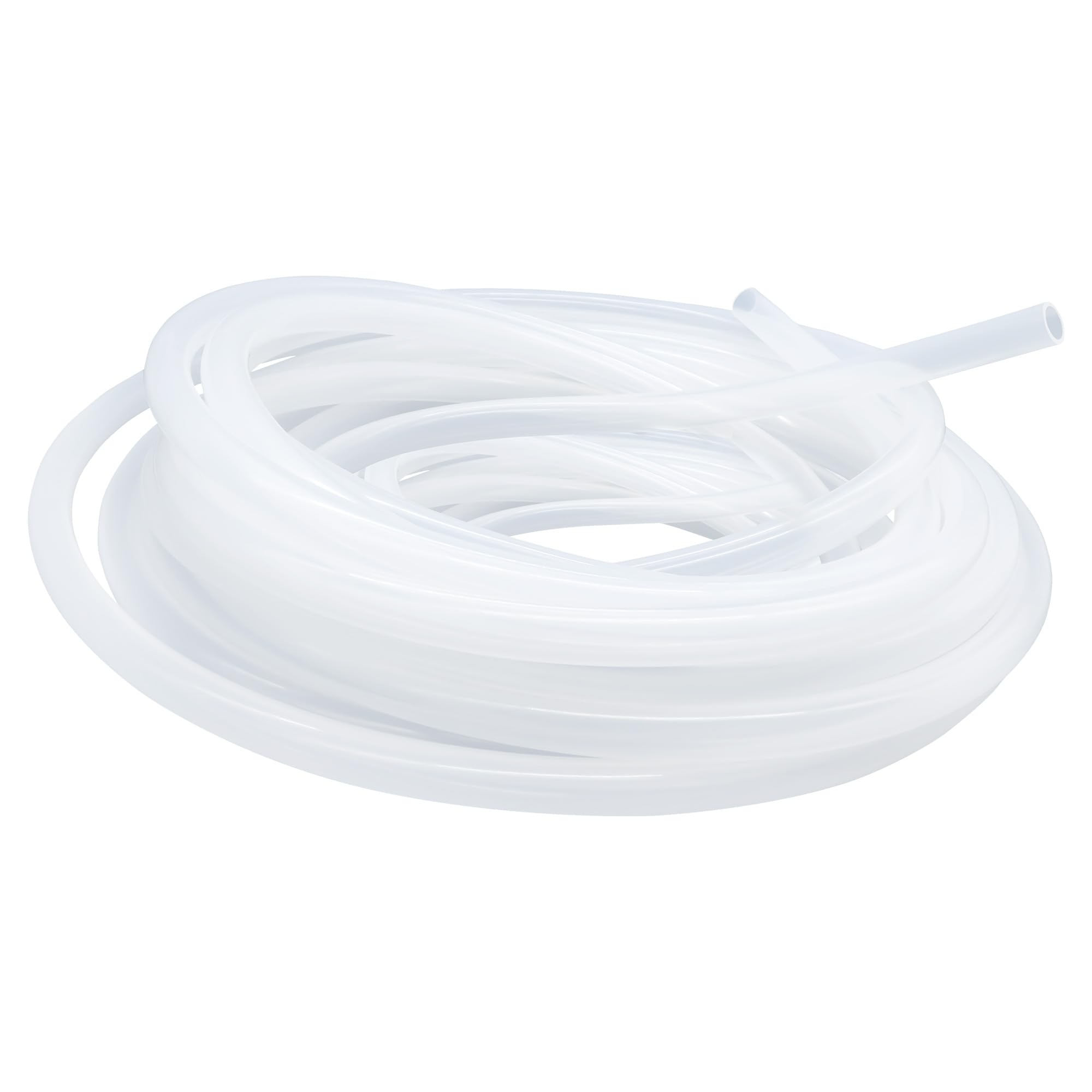 Silikonschlauch 7,2m Länge, LAVMHAB Flexibler Lebensmitteltaugliche Schläuche 15 mm ID x 18 mm OD, Transparenter Schlauch Klar Wasser Luft Rohre für die Pumpe übertragen