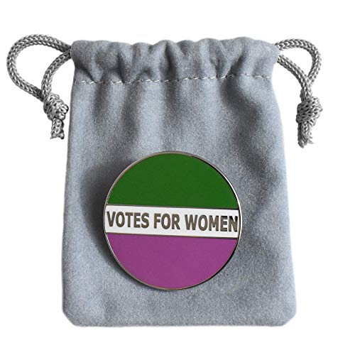 Image of Votes for Women Circular Purple and Green (Pin)